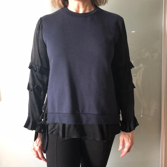 Zara Two Toned Blouse - Picture 1 of 2